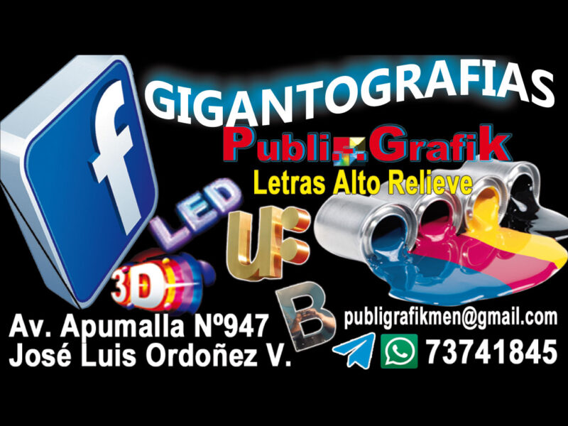 Gigantografias - Publigrafik